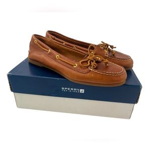 Sperry Top-Sider Audrey Boat Shoe in Tan Women’s Size 7.5M